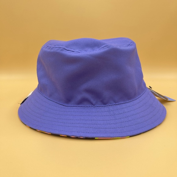 Adidas LOVE UNITES REVERSIBLE BUCKET HAT OSFM Multicolor 2 In 1 - Picture 7 of 9